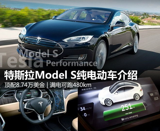 你值得拥有 特斯拉Model S纯电动车介绍